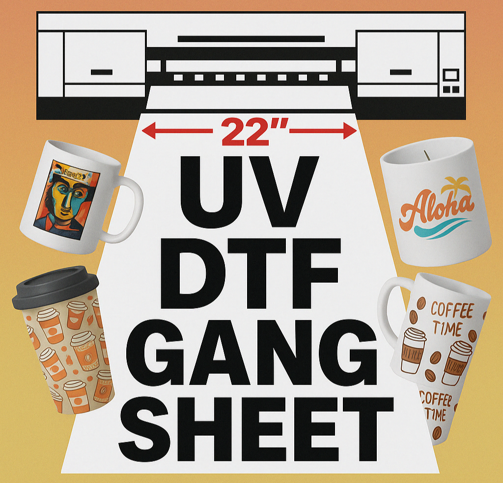 UV DTF - Upload Your Gang Sheet