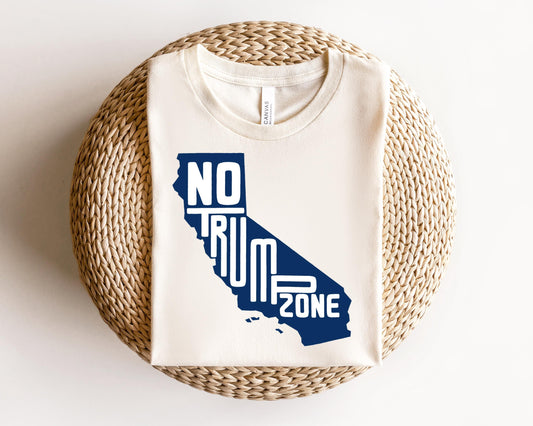 a t - shirt that says no run zone on it