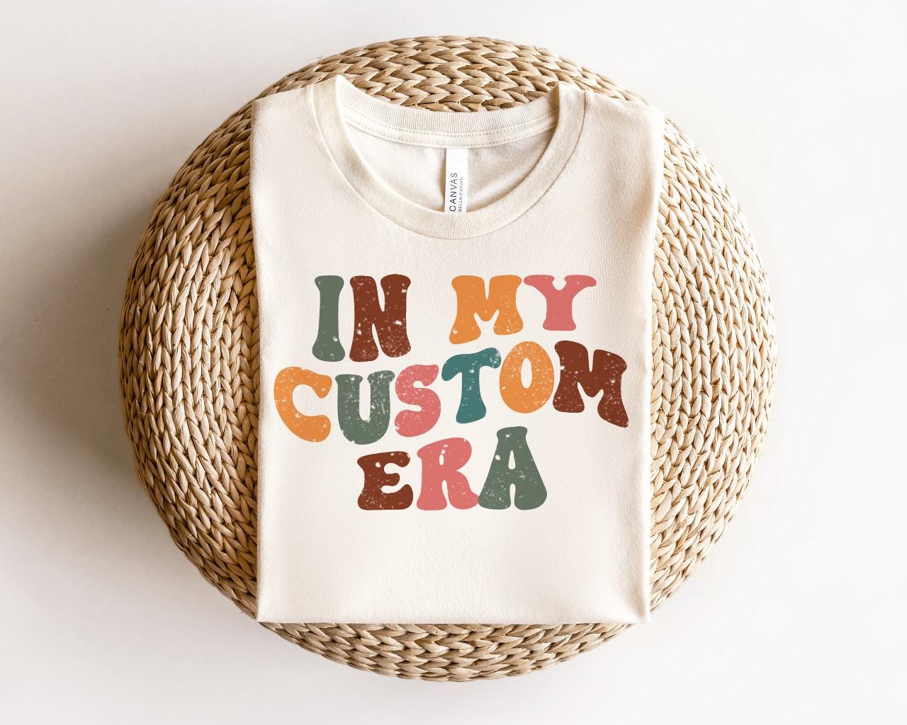 a t - shirt that says in my custom era