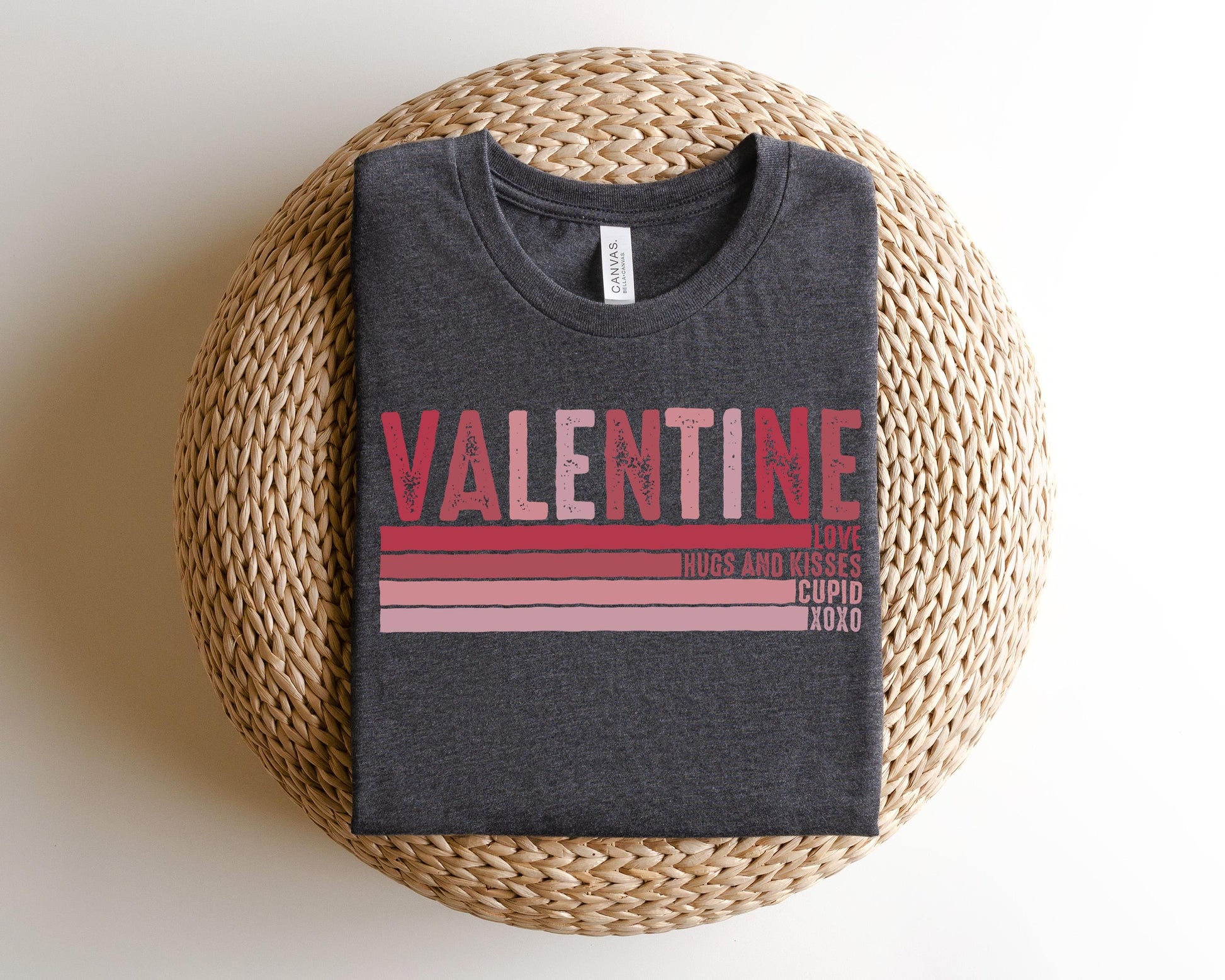 a t - shirt that says valentine on it
