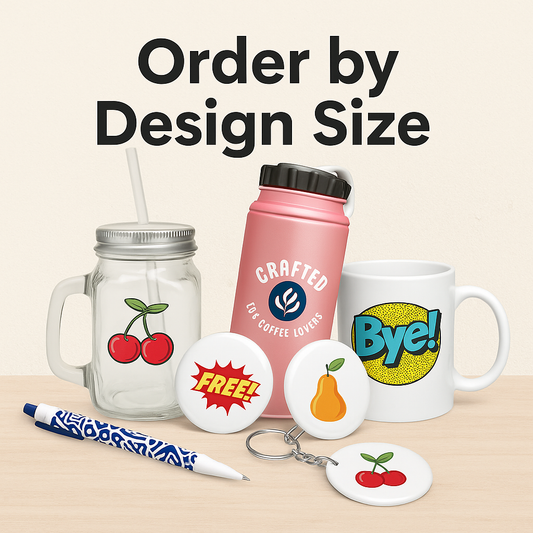 UV DTF - Order by Design Size