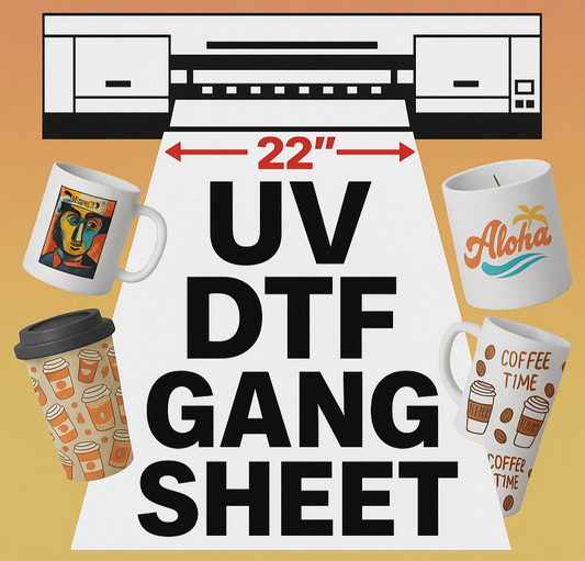 UV DTF - Upload Your Gang Sheet
